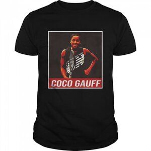 Coco Gauff Tennis Player Funny Graphic T-Shirt 96